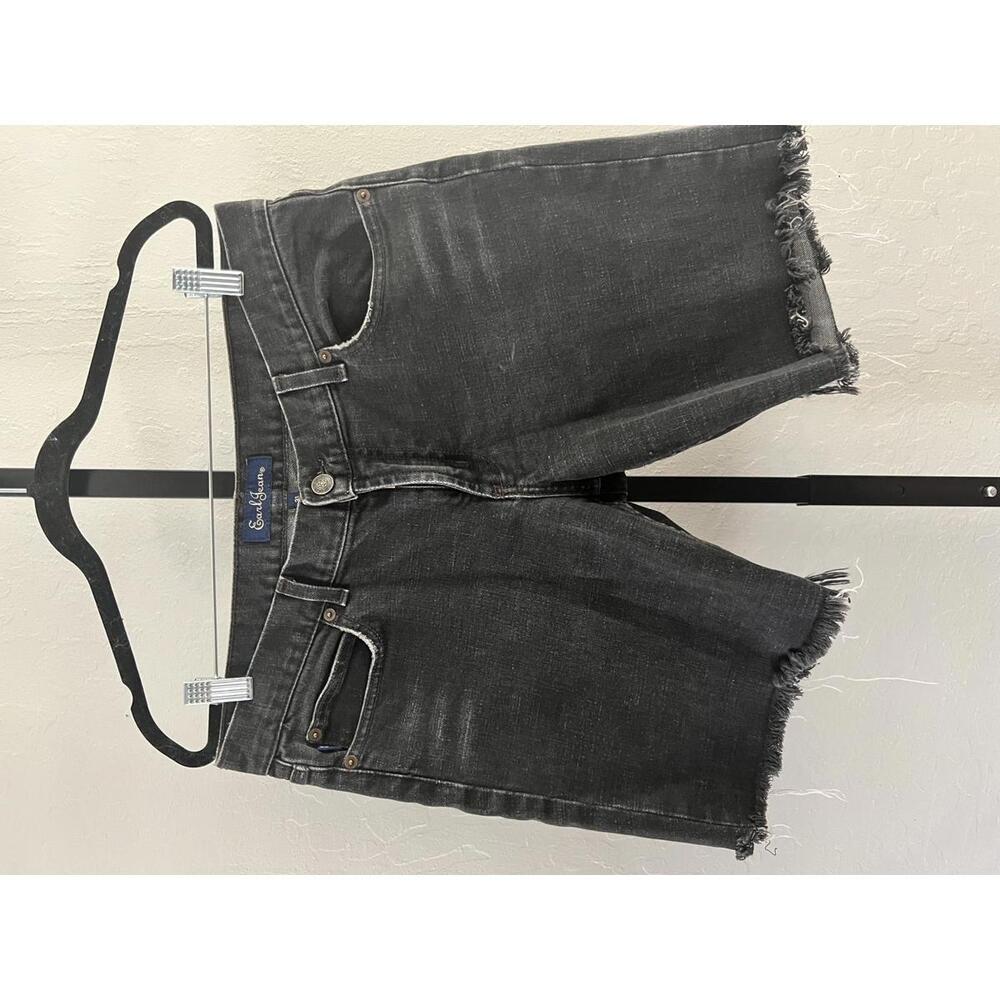Earl Jean Women's Black Denim Cutoff Shorts Size 31